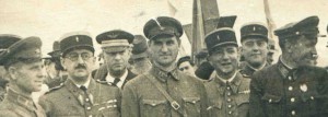 Иностр.воен.атташе на Тушинском аэродроме. Москва,1936 г.
