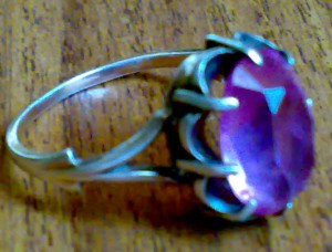 Серебряное кольцо 50-е годы