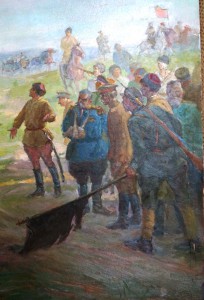 Картина батального жанра.