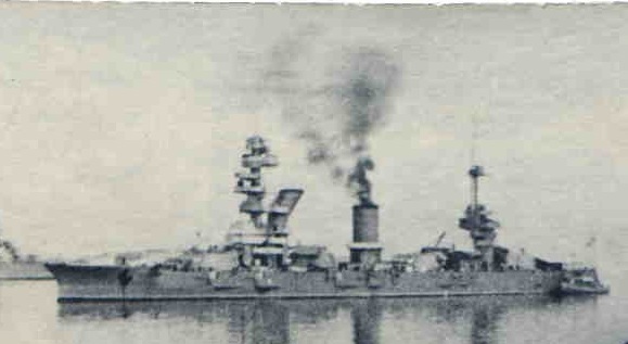 Выступление засл.арт.РСФСР В.Ф.Лебедева на линкоре "Окт.Рев.