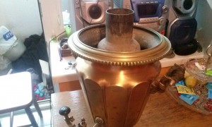 Самовар "Воронцовыхъ" 12 листник.