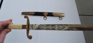 Кортик ЗЛАТОУСТЪ с травлением.