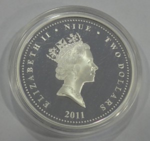 2 доллара 2011 год Ниуэ Ну Погоди !