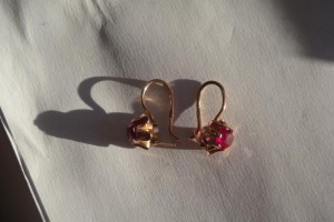 Серьги 583пробы