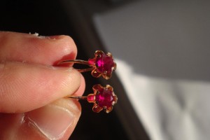 Серьги 583пробы