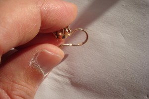 Серьги 583пробы