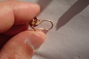 Серьги 583пробы