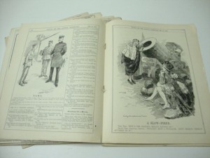 1907г.  Punch. Юмористический журнал. 9 номеров.