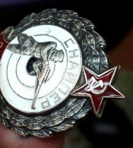 Знак снайпер РККА !
