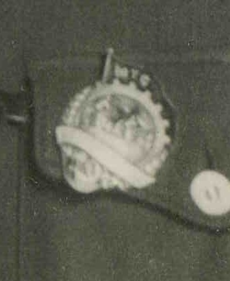 Молодой человек со знаком (орденом ?). 1930 е гг.