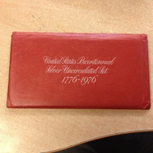 Юбилейный набор США 1776-1976г. Серебро.