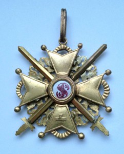 Орден Св. Станислава с мечами 2 ст. Бронза