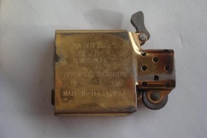 Зажигалка Zippo c кожанным чехлом