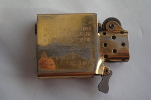 Зажигалка Zippo c кожанным чехлом