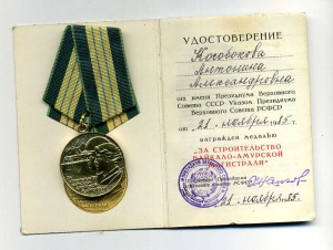 БАМ на доке