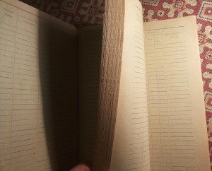 Журнал  регистрации радиограмм -Министерство рыбного хозяйст