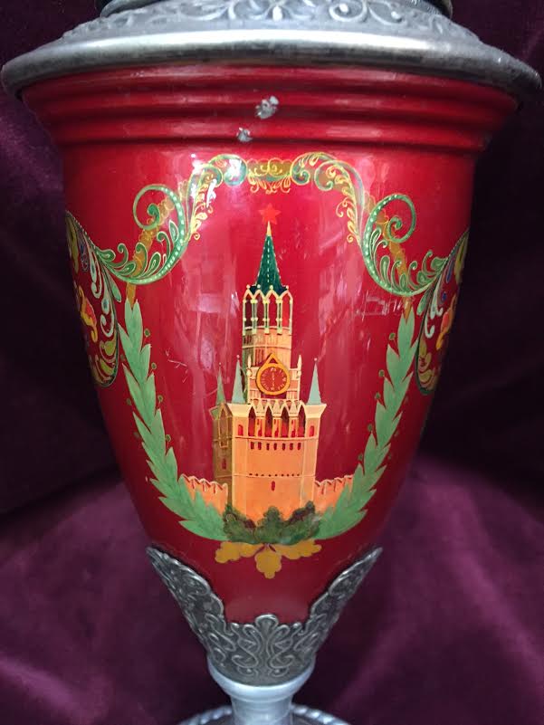 Кубок СССР. Спасская башня Кремля.