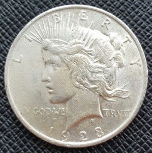 1 $ 1923 года США