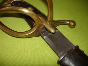 Сабля кавалерийская, Златоуст 1877.