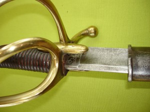Сабля кавалерийская, Златоуст 1877.