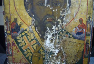 Икона Святой Николай Чудотворец (Отвратный)