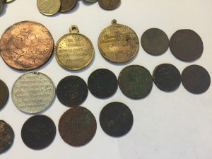 Монетки СССР, царские, медальки.