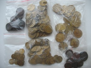 Монеты с 1924-1957.273шт