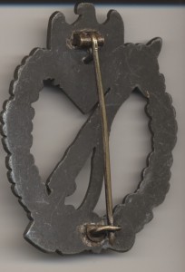 Пехотный штурмовой знак в серебре