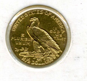 2,5 доллара 1908,1909 и 1912 гг.