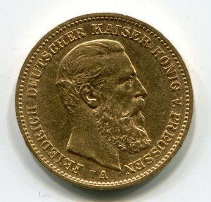 20 марок 1888г.