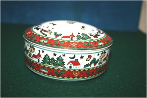 Шкатулка новогодняя