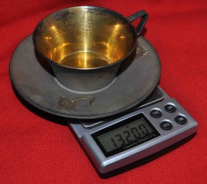 Три кофейных пары 875 пр Общий вес 393 гр