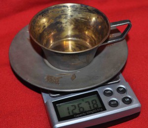 Три кофейных пары 875 пр Общий вес 393 гр