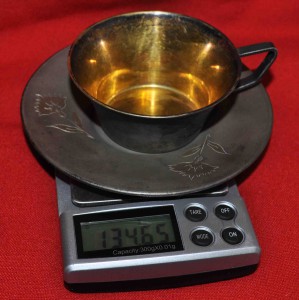 Три кофейных пары 875 пр Общий вес 393 гр