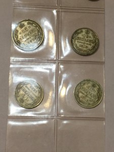 Много серебрянных монет!!