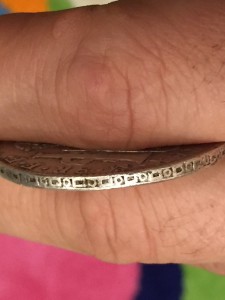 Три монеты серебро Испания колония 1779, 1796, 1821