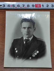 капитан с медалями 1947 год