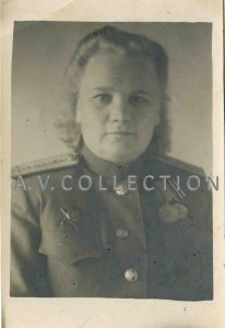 Капитан медслужбы Е.В.Юдина. КЗ,Отвага.