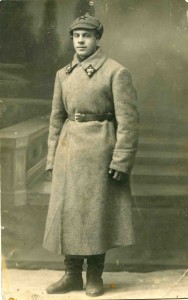 Боец РККА. Буквенная и цифирная шифровка. г.Владимир. 1931 г