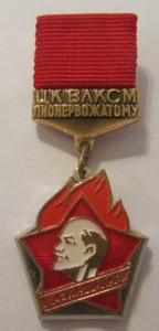 Пионервожатый, с удостоверением!
