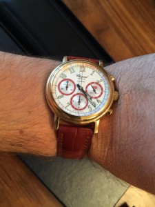 Золотые CHOPARD MILLE MIGLIA GOLD CHRONOGRAPH LIMITED EDITIO