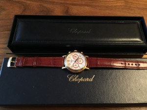 Золотые CHOPARD MILLE MIGLIA GOLD CHRONOGRAPH LIMITED EDITIO