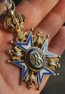 КОРОЛЕВСКАЯ СЕРБИЯ Орден Святого Саввы 4 ст СОХРАН+коробка