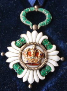 КОРОЛЕВСКАЯ ЮГОСЛАВИЯ Орден Югославской короны 5 ст, сохран