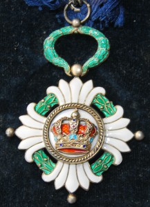 КОРОЛЕВСКАЯ ЮГОСЛАВИЯ Орден Югославской короны 4 ст, сохран