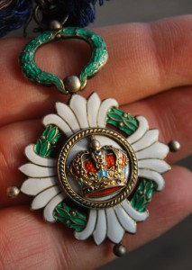 КОРОЛЕВСКАЯ ЮГОСЛАВИЯ Орден Югославской короны 4 ст, сохран