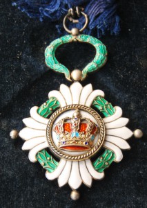 КОРОЛЕВСКАЯ ЮГОСЛАВИЯ Орден Югославской короны 4 ст, сохран