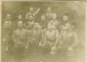 Артиллеристы - музыканты. 1950-е гг.