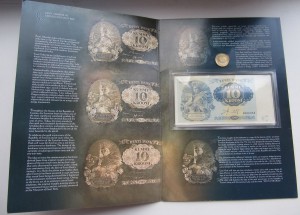 Эстония 10 крон 2008г. юбилейная в буклете + монета