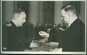 4 фото ГВФ нач. 50-х. 2 с ГСС, 2 с награждения в Кремле